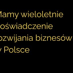 Dzięki doświadczeniu w biznesie wiemy, co realnie wspiera wzrost – nie tylko w teorii, ale w codziennym prowadzeniu firmy. Zapewniamy spokój, bezpieczeństwo i porządek w finansach, byś mógł skupić się na rozwoju swojego biznesu.