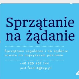 JUST FIND IT Seweryn Rogowski - Porządek w Domu Wejherowo