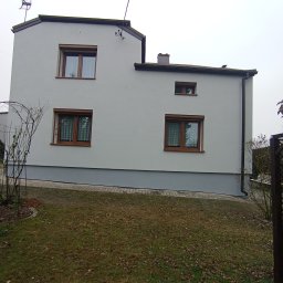 Budynek przed i po modernizacji 