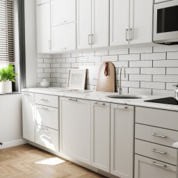 Wizualizacja projektu kuchni.