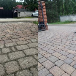 Mycie kostki brukowej Skoczów 1