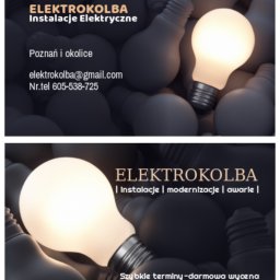 ELEKTROKOLBA Instalacje Elektryczne Artur Plebański - Usługi Elektryczne Kiączyn