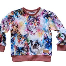 bluza dresowa- przykładowy print- bardzo często pojawiają się nowe wzory