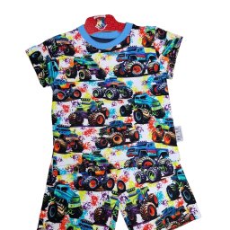 koszulka oraz krótkie spodenki- przykładowy wzór 