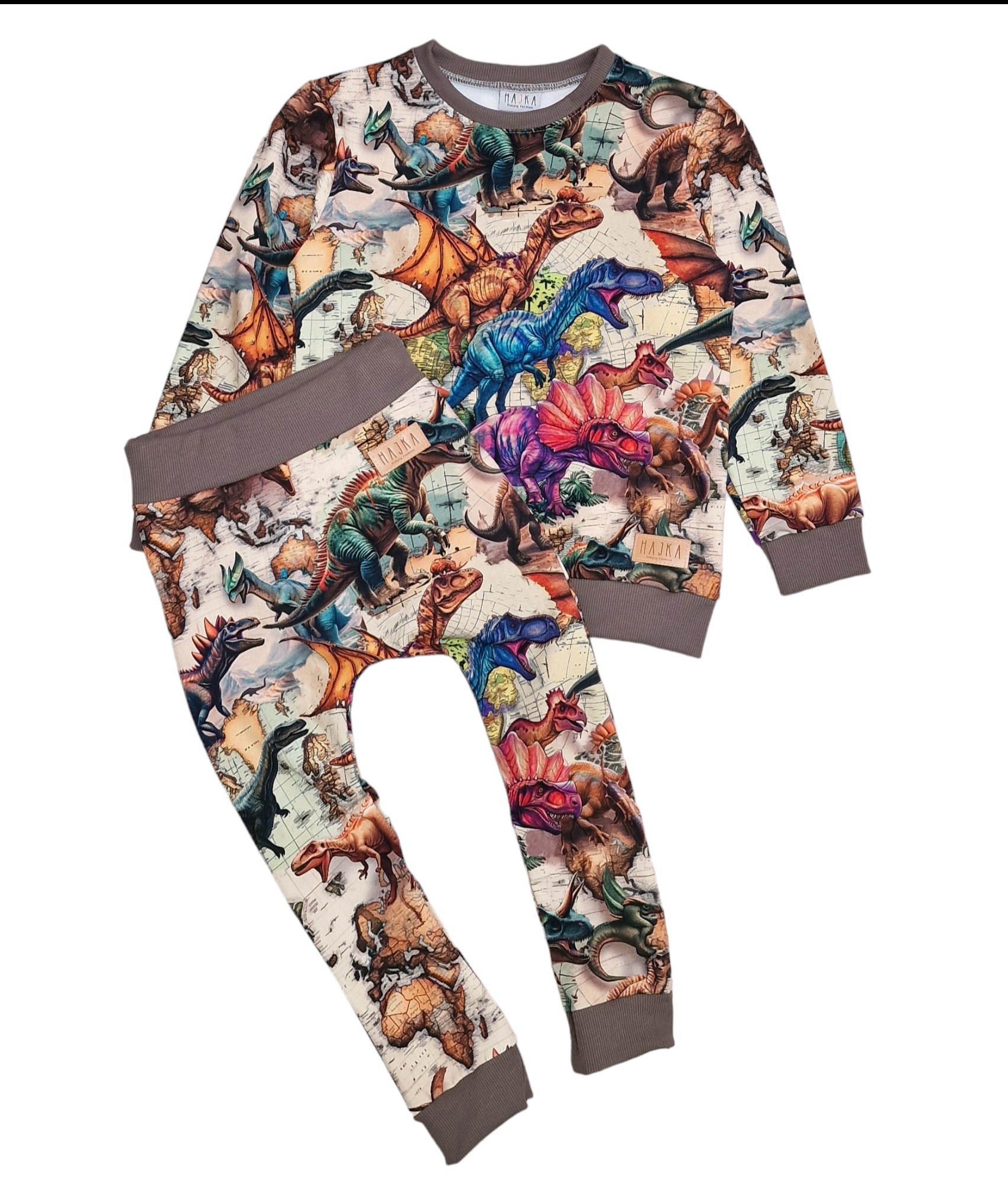 komplety dresowe - bluza i spodnie typu baggy