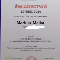 Dezynsekcja i deratyzacja Łódź 3