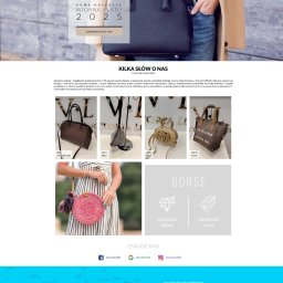 Hokito Aleksandra Pawłowska - Strona internetowa sklepu z torebkami Borse. Prezentacja nowej kolekcji wiosna/lato 2025 z zamówieniami online, wysoką jakością i doskonałą ceną. Mapa z danymi kontaktowymi.