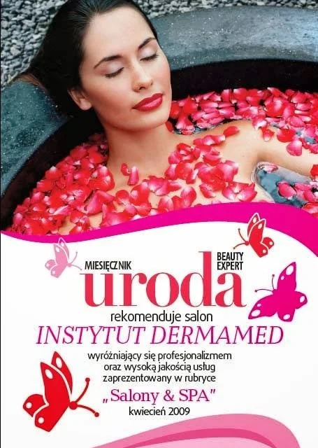 Dermamed centrum medycyny estetycznej z rekomendacją miesięcznika Uroda