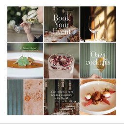 Realizacja social mediów dla klienta z branży gastronomicznej premium (fine dining) 