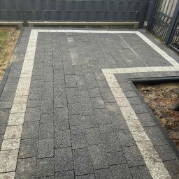 Układanie kostki brukowej Leszno 1