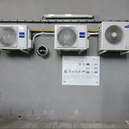 MEGAZORD - Montaż klimatyzacji do pomieszczenia gospodarczego.