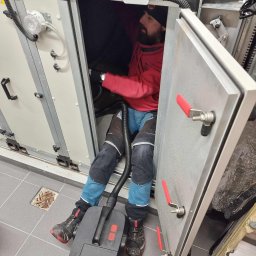 Serwis centrali wentylacyjnej dla naszego klienta w Katowicach