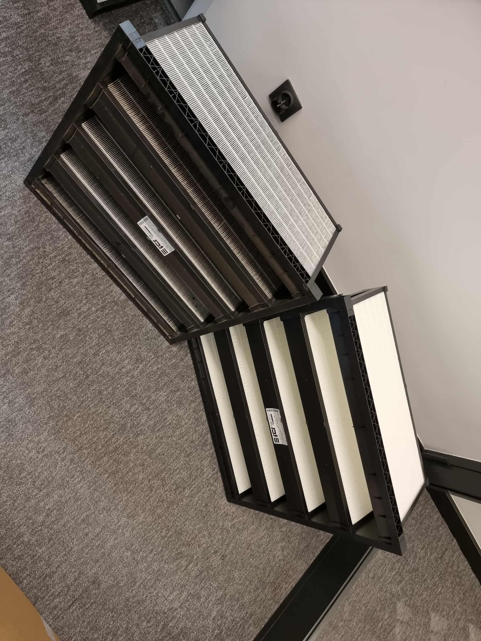 Wymiana filtrów w centrali wentylacyjnej