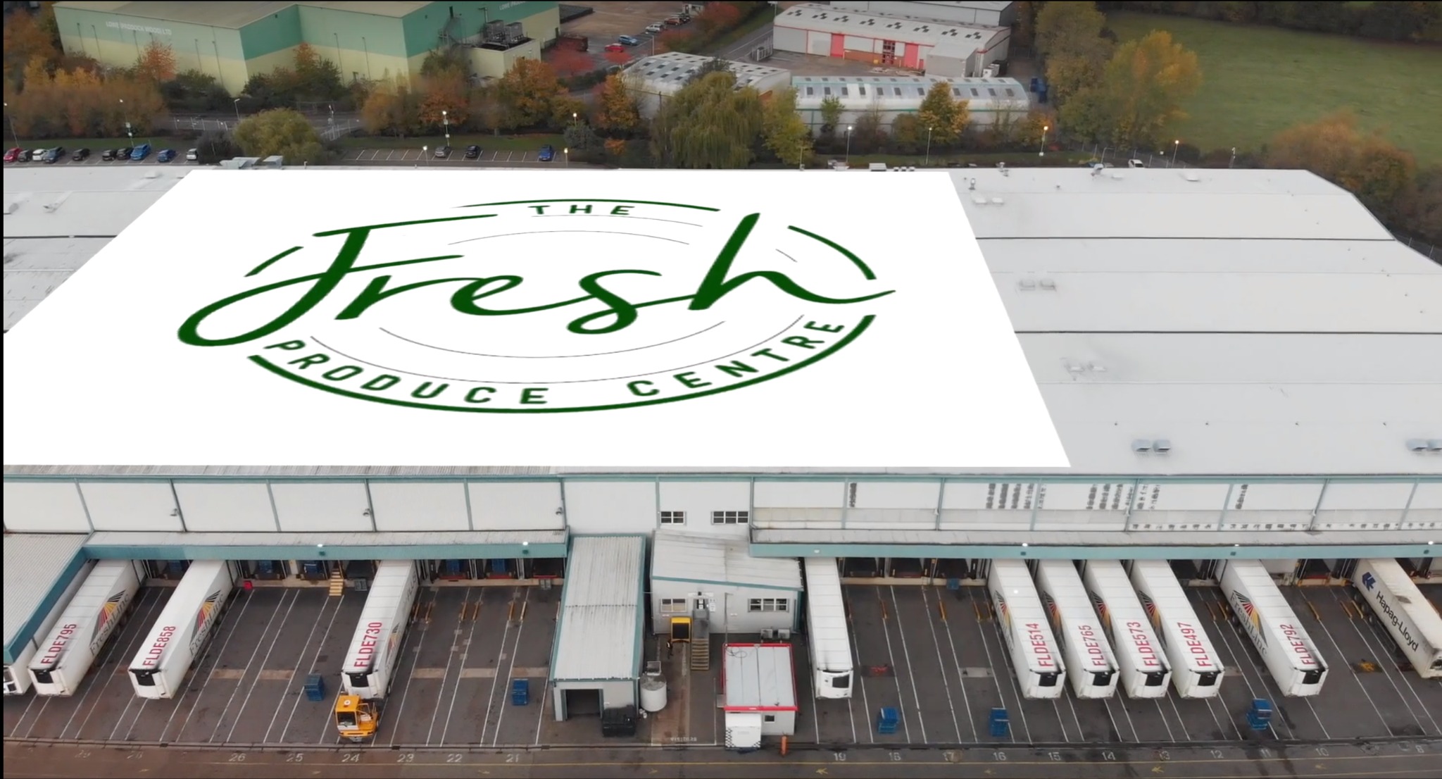 Dron i zdjecia komercyjnych powierzchni