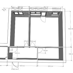 Projektowanie mieszkania Dąbrowica 2