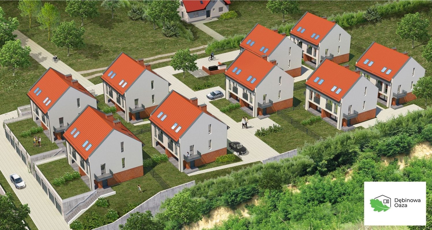 budowa osiedla domów jednorodzinnych ' Debinowa Oaza' w miejscowości Dębina