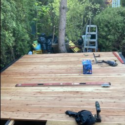 Tarasy drewniane Gdańsk 4