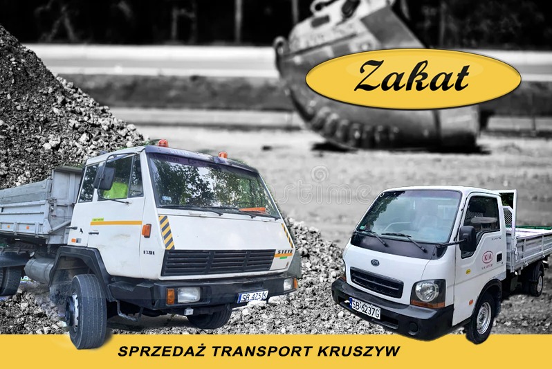 'ZAKAT' Sprzedaż Transport Kruszyw Bielsko-Biała (powiat bielski)