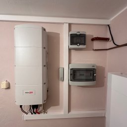 Białystok, montaż instalacji 10,500 kWP + Magazyn SolarEdge 15kwh