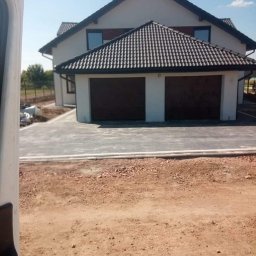 Układanie kostki brukowej Piasek 4