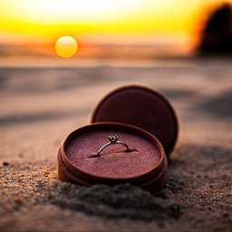 Fotografia z sesji zaręczynowej