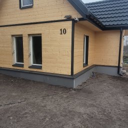 Drewniany dom po całkowitej modernizacji