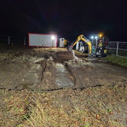 Niwelacja terenu Sanok 1