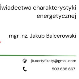 Biuro Inżynierskie Jakub Balcerowski - Ekspertyzy Budowlane Karwiany