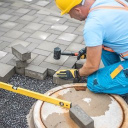 Układanie kostki brukowej Katowice 1