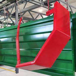 PREMIUM LAK - KRZEMIEŃ, MAZUR, WTOREK SPÓŁKA JAWNA - Renowacja burt i błotników naczepy samochodowej (piaskowanie, podkład, kolor).