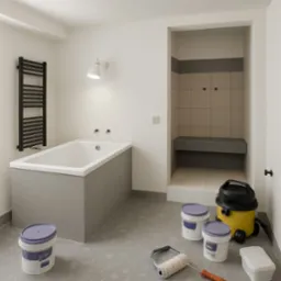 renowacja łazienki w piwnicy