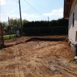 Niwelacja terenu Gruszów 1