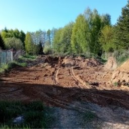 Niwelacja terenu Gruszów 2