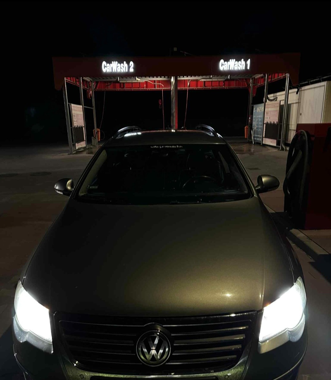 Po naklejeniu Naklejki przednia szyba