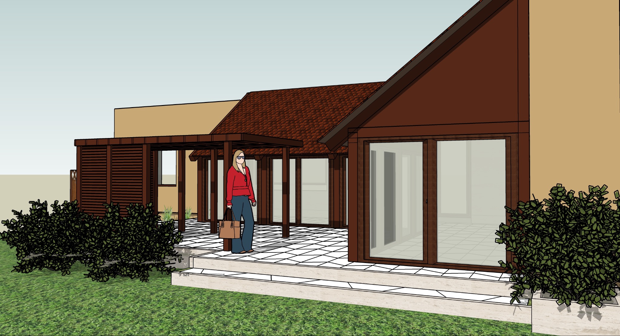 Projekt tarasu. Dopiewo