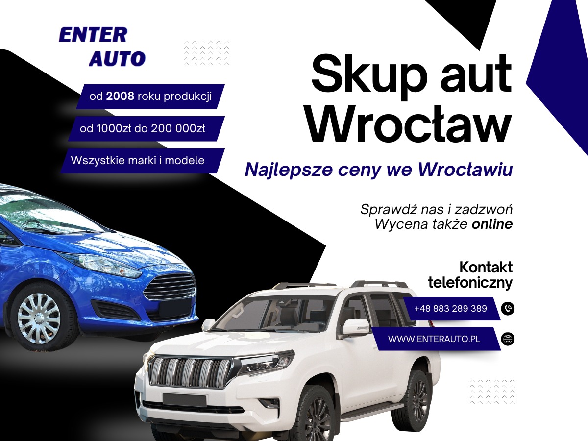 Skup aut Wrocław - Enter Auto
