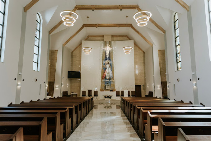 Parafia Wojskowo-Cywilna pw. św. Marcina w Koszalinie Tynkowanie oraz gładzie