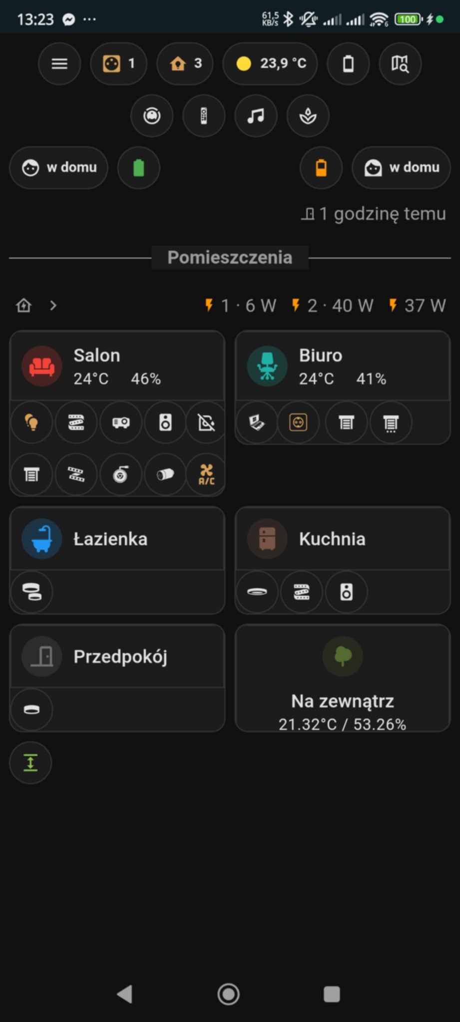 Panel Inteligentnego Domu