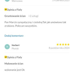 Malowanie mieszkań Ojrzeń 4