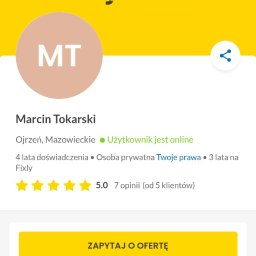 Malowanie mieszkań Ojrzeń 2