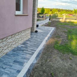 Układanie kostki brukowej Szymiszów 2