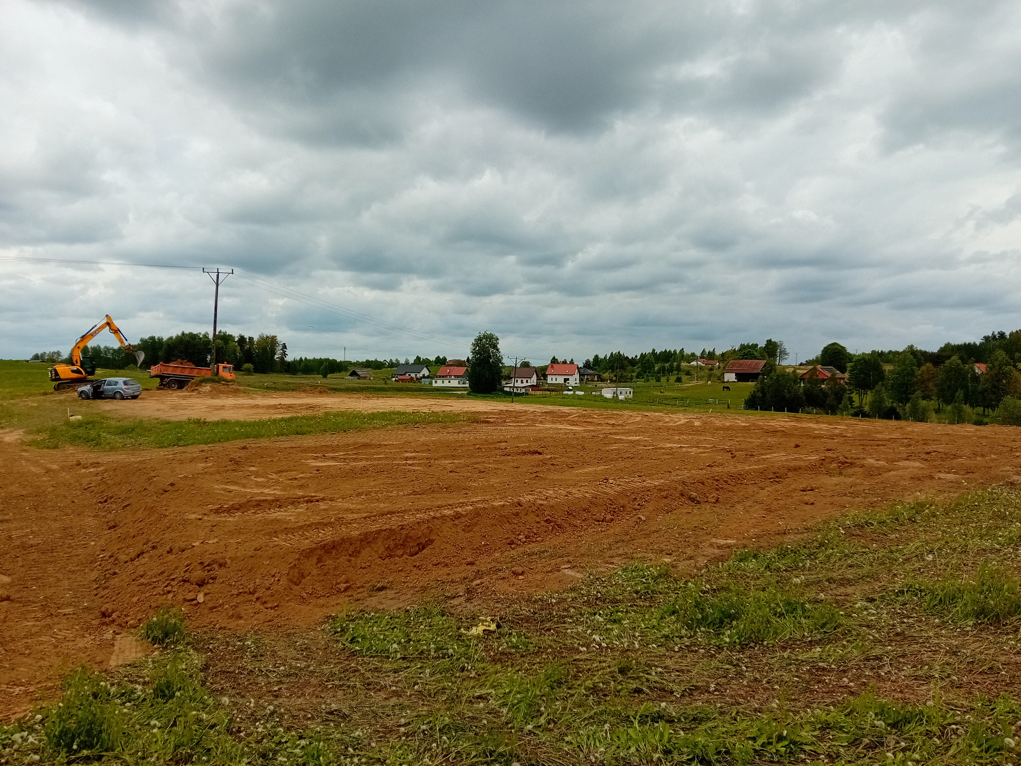 Wykonanie niwelacji terenu