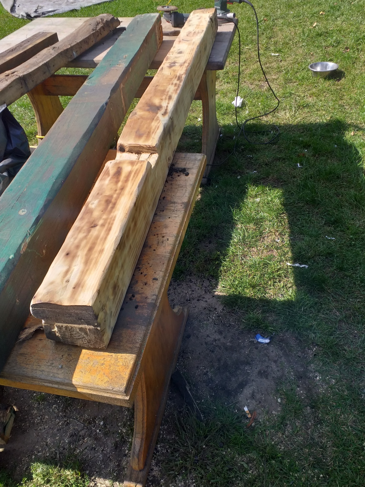 Czyszczenie starych dyli