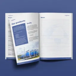 Projekt katalogu dla firmy z branży gazowniczej