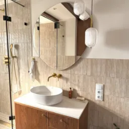 Łazienka w stylu Retro