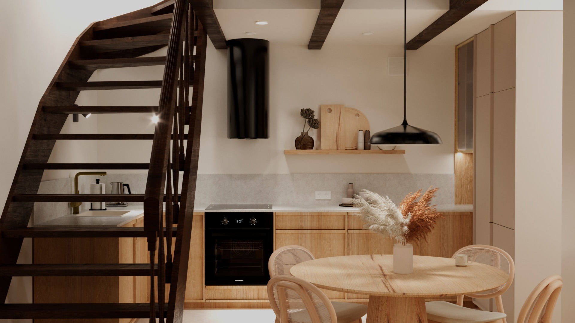 Projekt kuchni we Wrocławiu- Biuro projektowe Dekorann