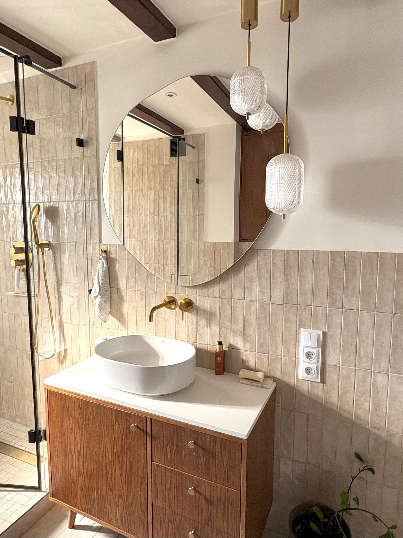 Łazienka w stylu Retro