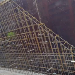 Zbrojenie muru oporowego