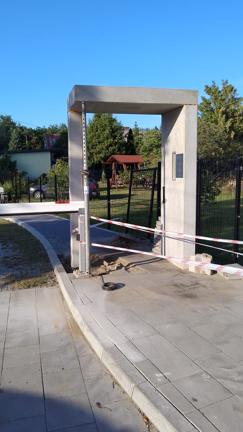 Naprawa portalu żelbetowego prefabrykowanego