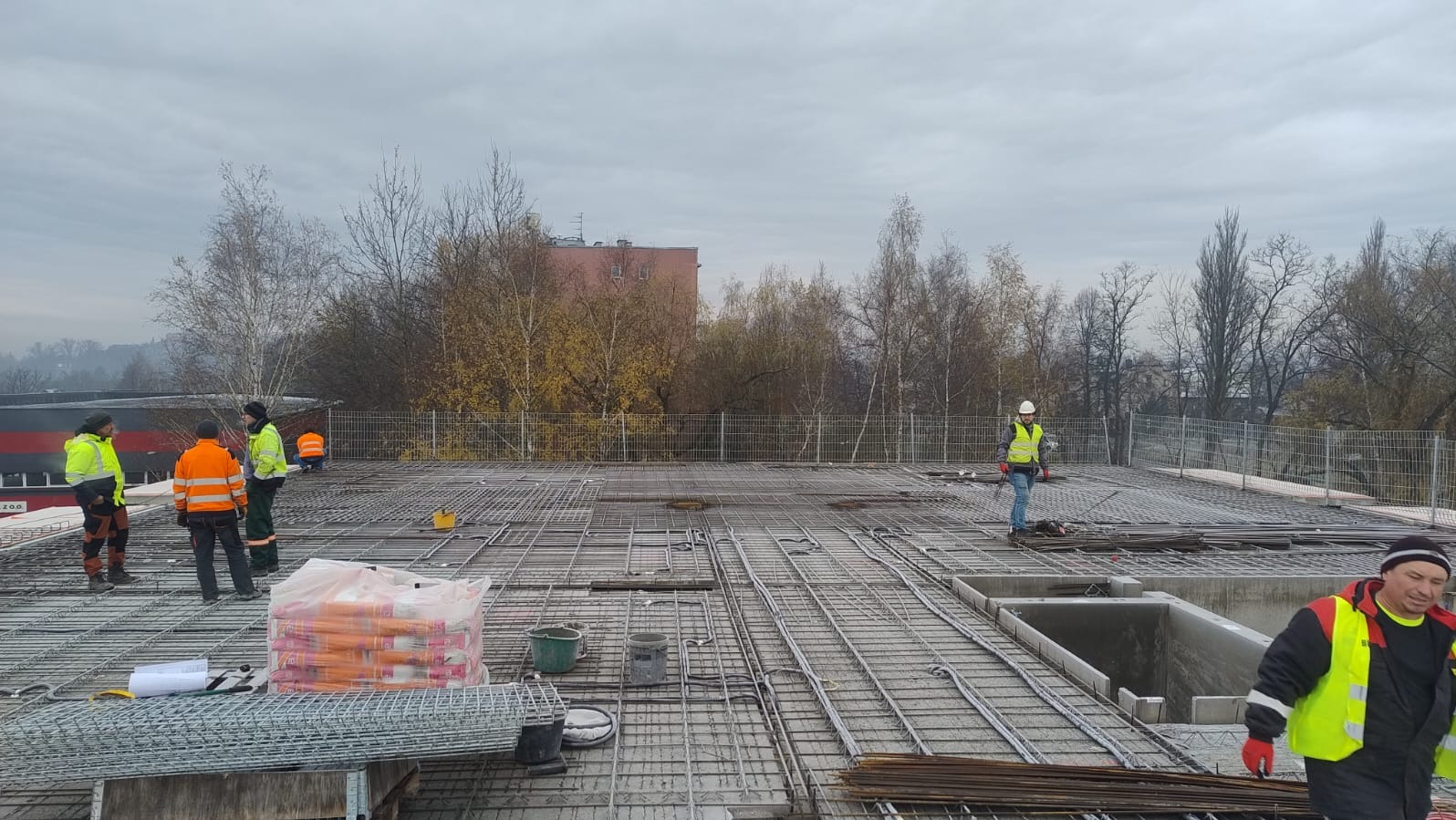 Zbrojenie stropu filigran